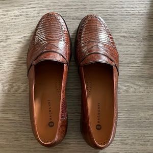 Magnanni mens leather loafers size 11
